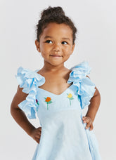 GIRL'S DEMRE DRESS (SOMETHING NAVY)